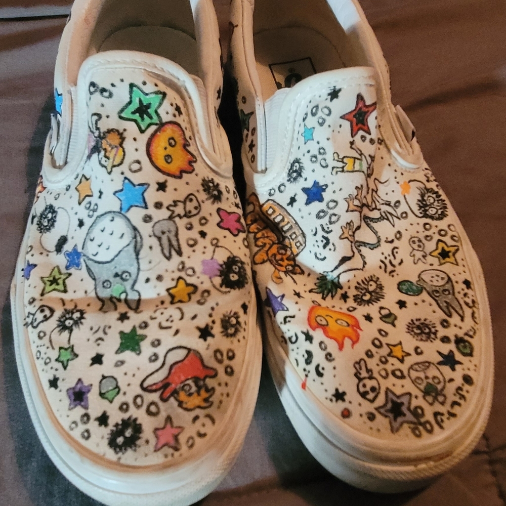 Ghibli Inspired 'Doodle' Vans